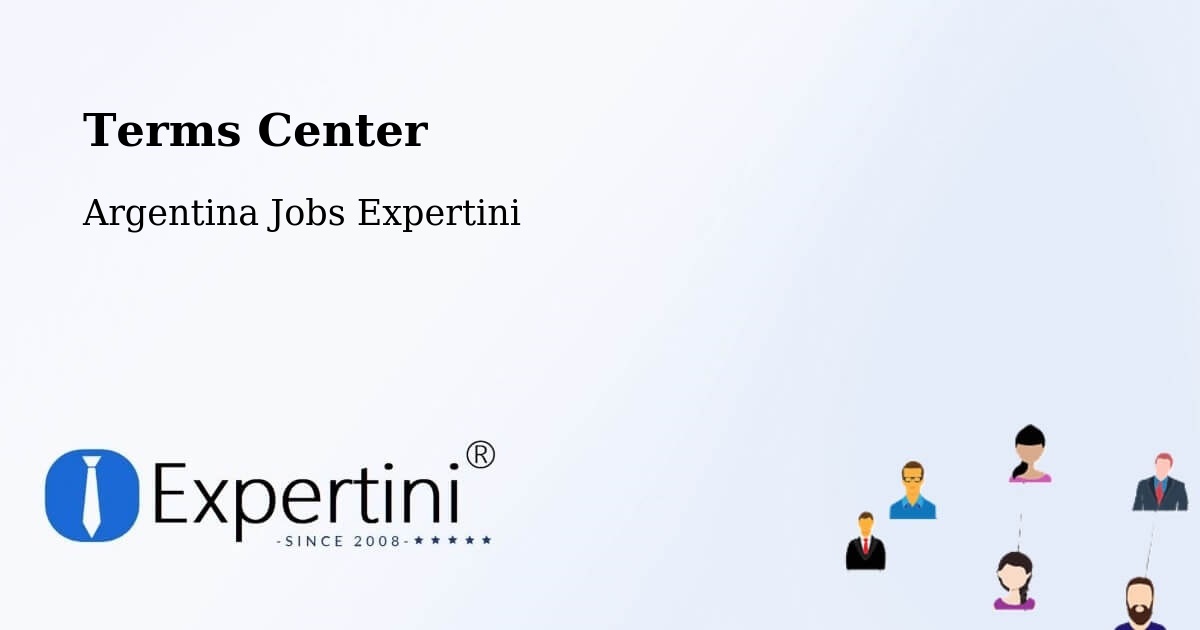 Terms of Service – Departamento De Güer Aike - Argentina Jobs Expertini